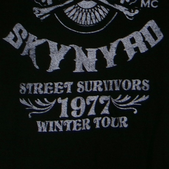 LN Old Navy Collectabilitee's Lynard Skynard Band Tee SS 1972 WinterTour Wm Sz M - Picture 3 of 5